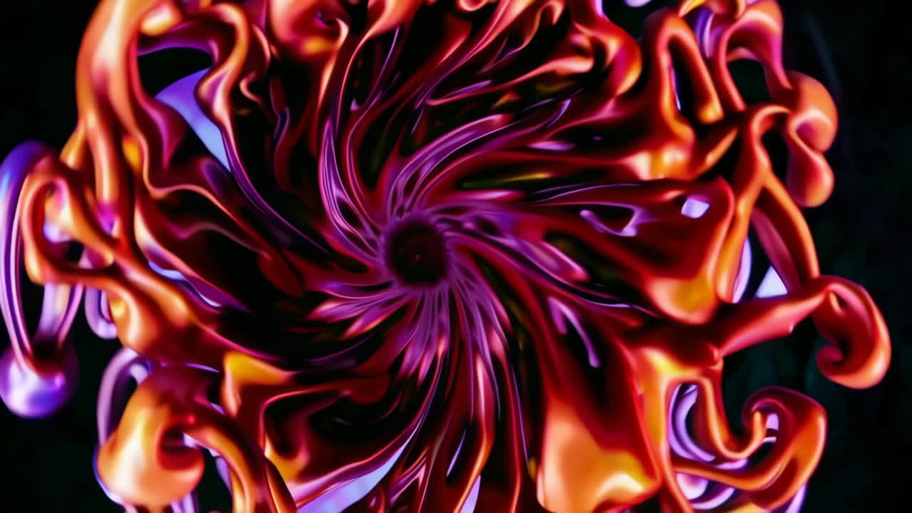 Abstract Liquid Art