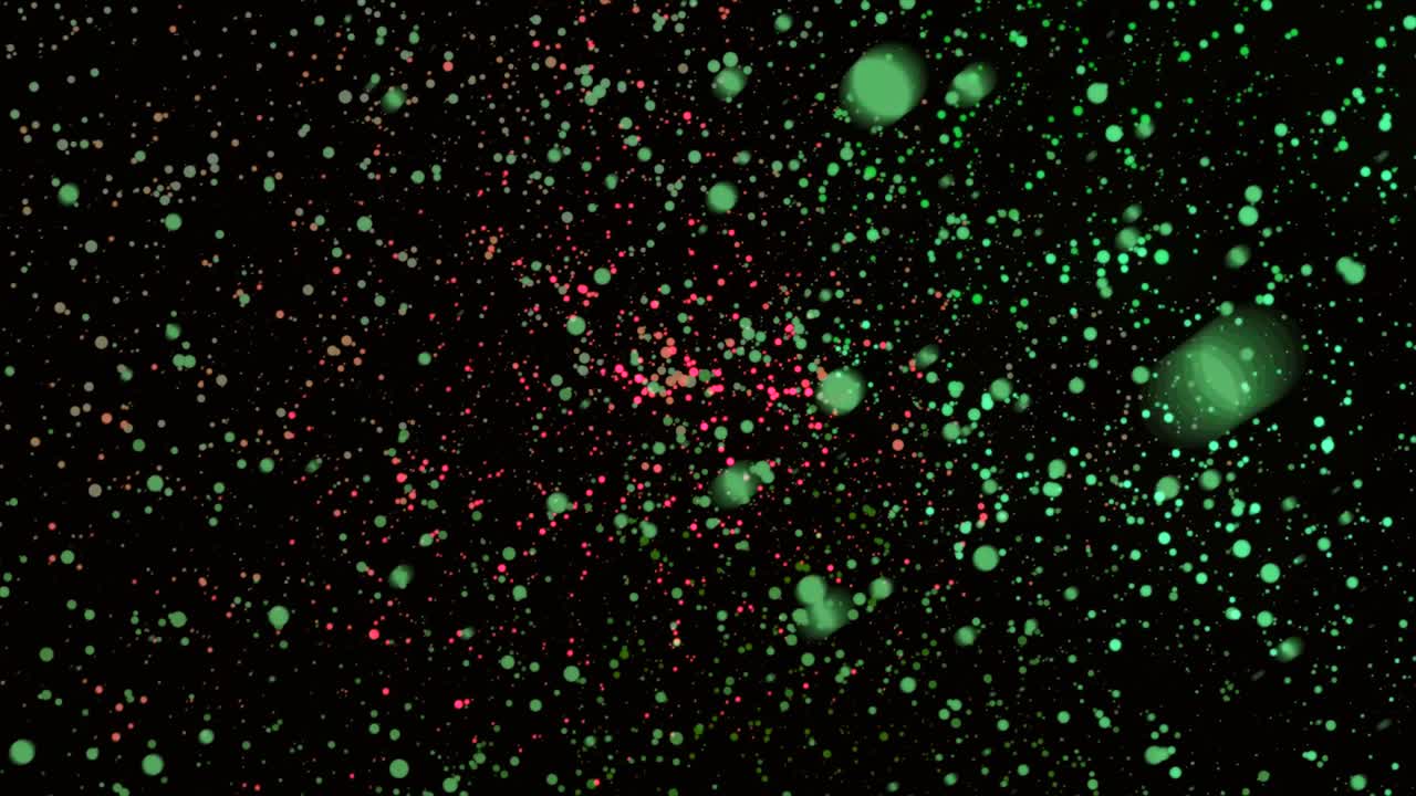 다채로운 입자 배경