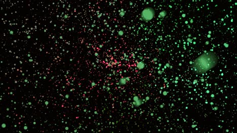 colorful particle background