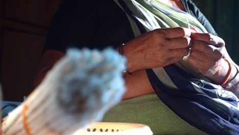 hand made cotton wicks with person image rolling cottons for diwali oil lamp in india