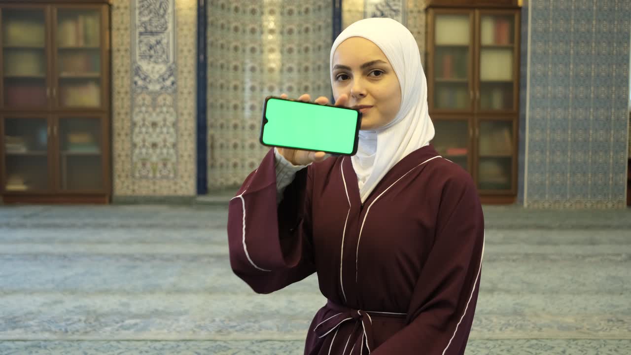 la aplicación de la chica hijabi