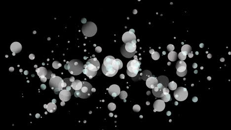 luces bokeh blancas