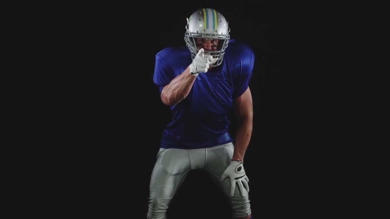 American football player