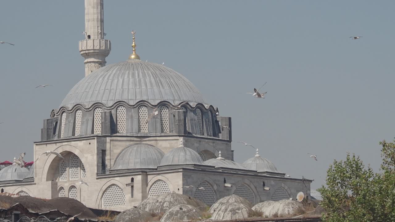 mezquita otomana en la ciudad de estambul.