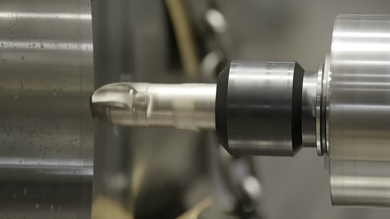 cnc 기계에서 금속 가공 프로세스