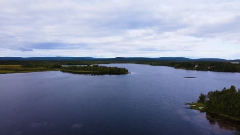 faraway land of abisko national park shores sweden