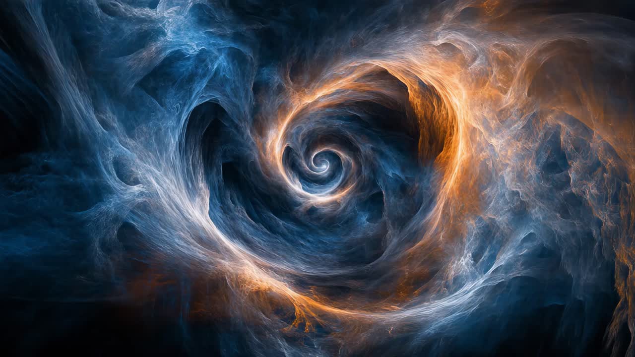 Abstract Spiral Nebula