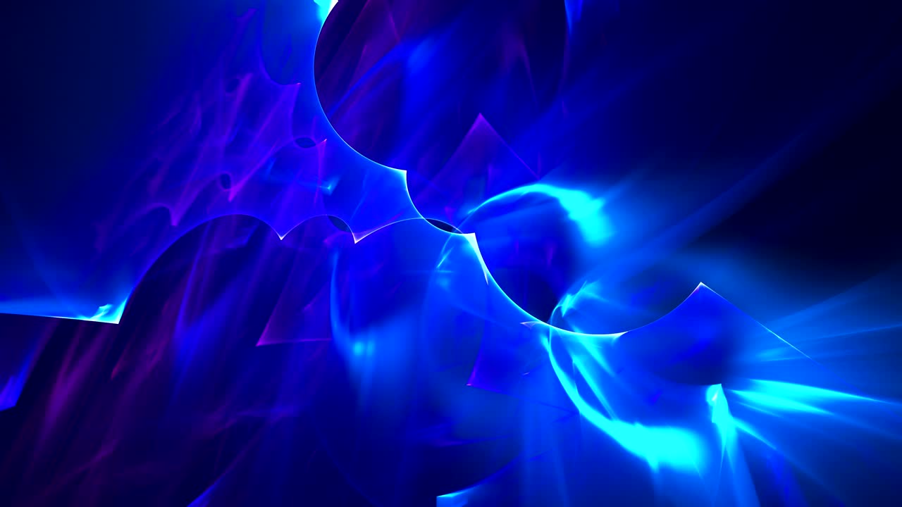 Filmato frattale astratto per design creativo