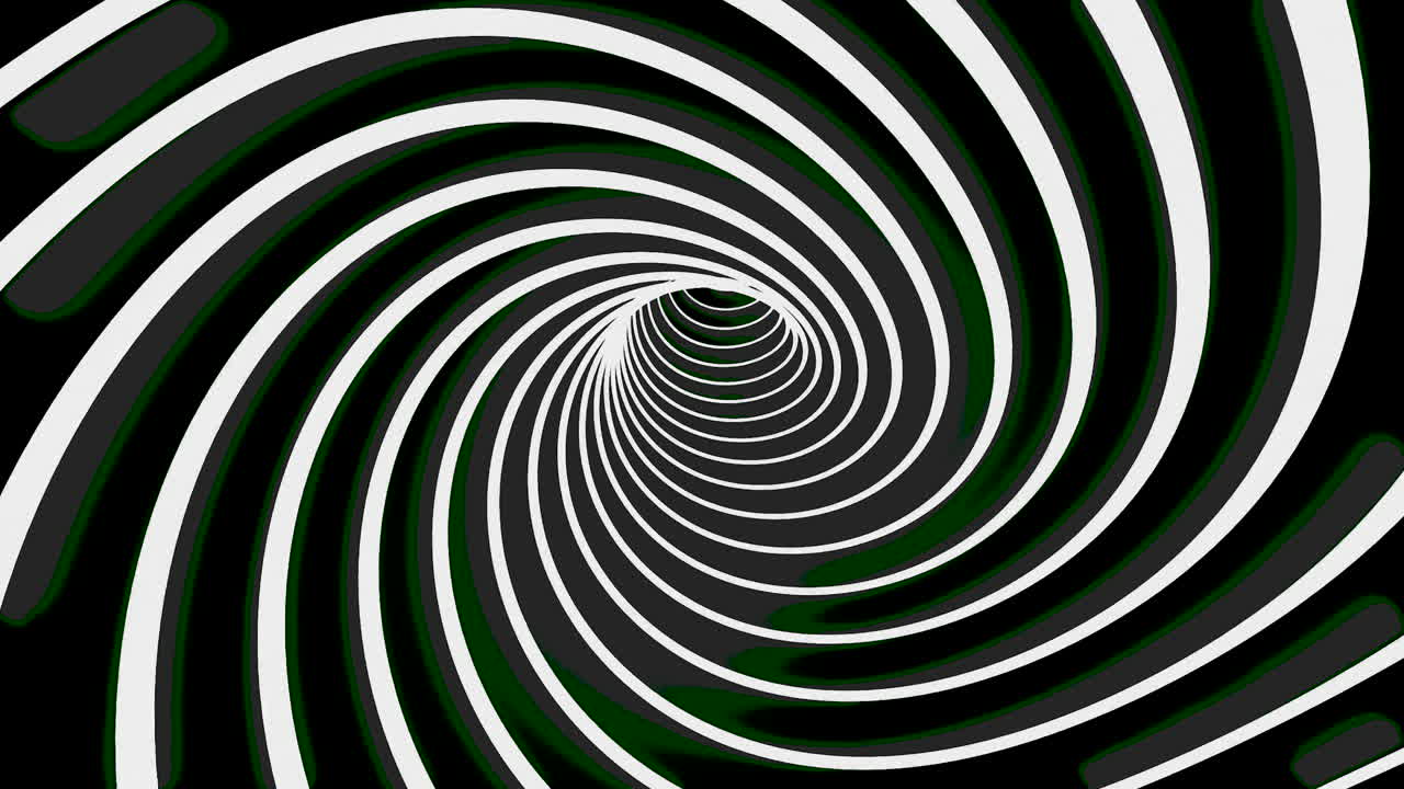túnel espiral abstracto