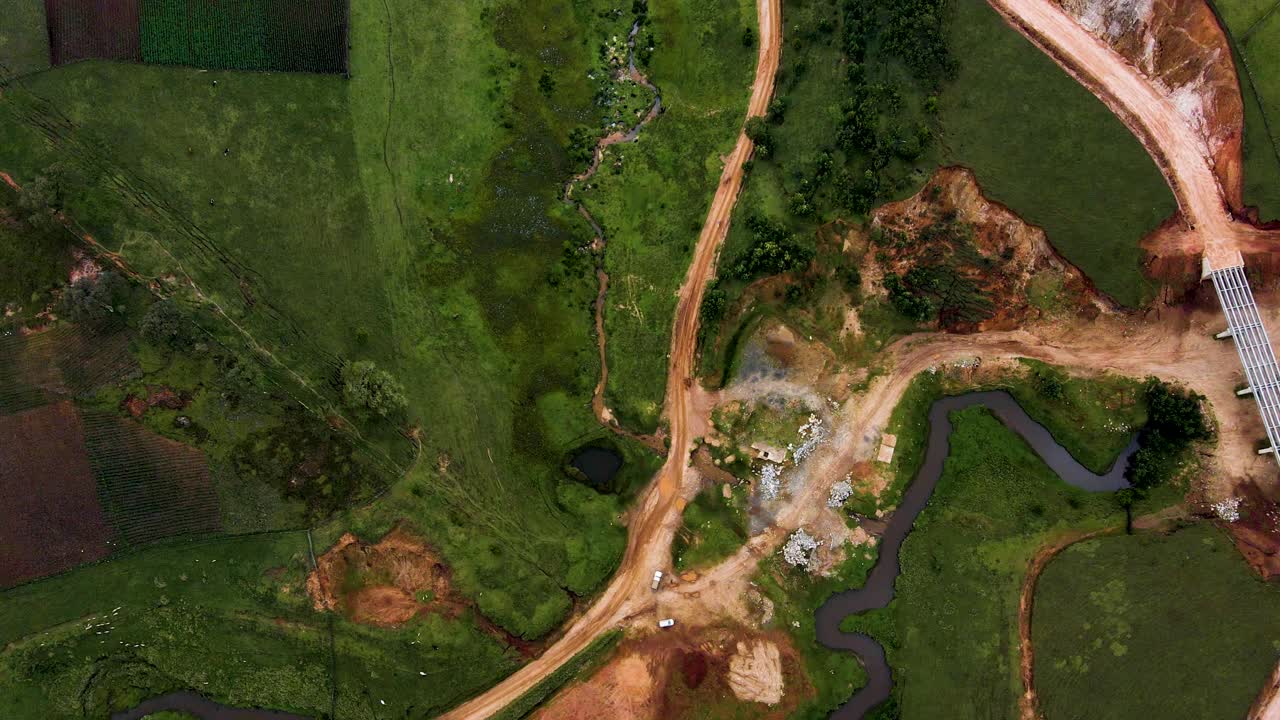 concepto de cambio climático policía de kenya