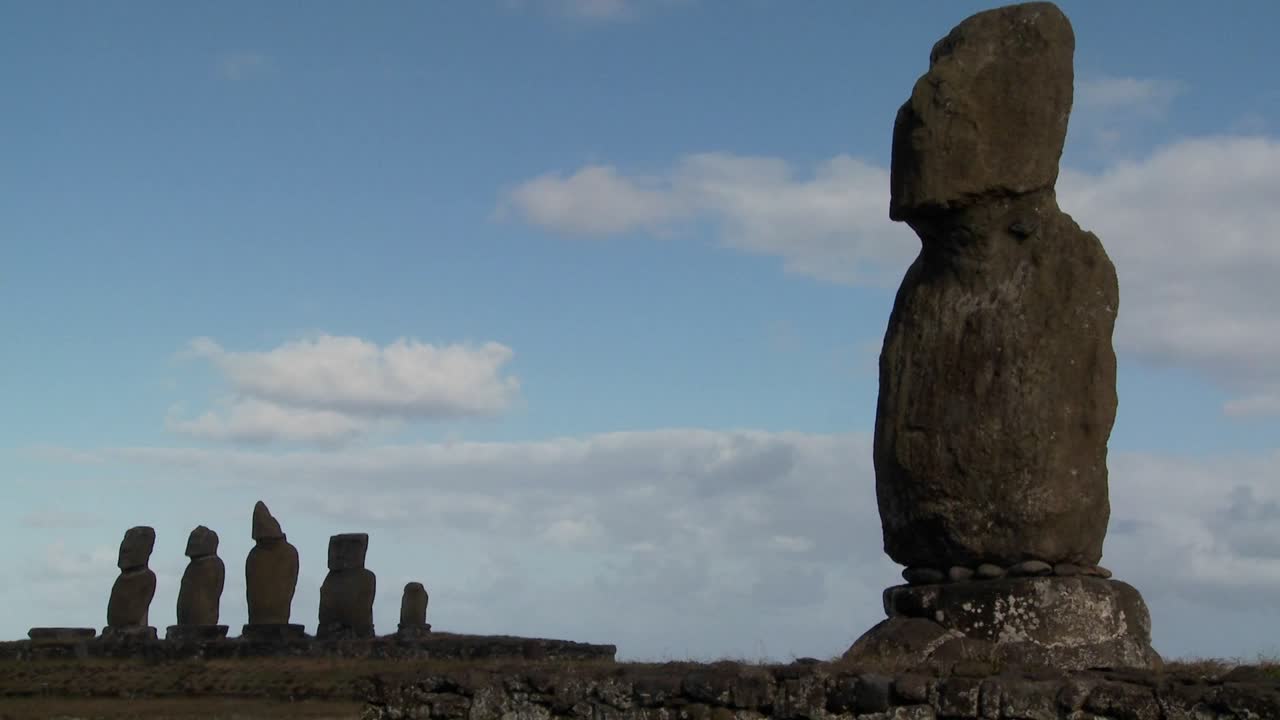 Time-lapse delle statue mistiche dell'Isola di Pasqua 1