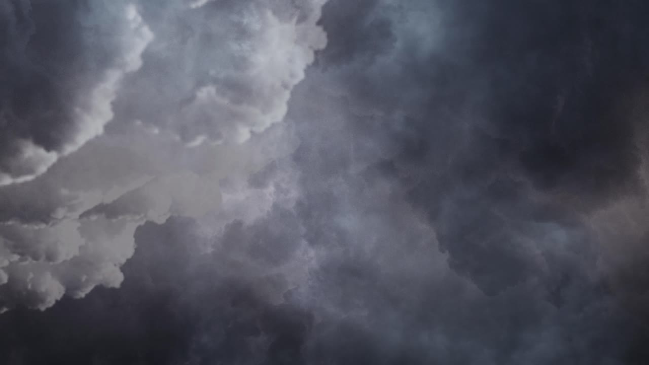 먹구름과 뇌우의 전망