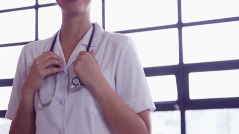 portrait of smiling doctor