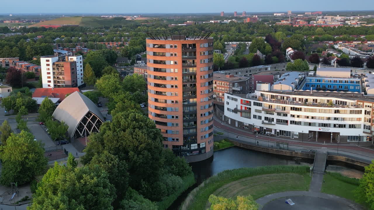 Aerial photo of the residential area of Amersfoort Nieuwland