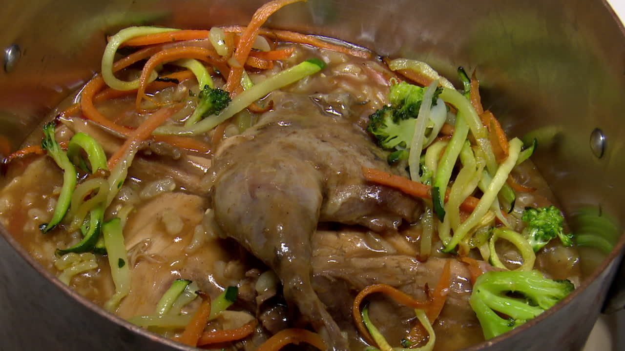 Rabbit Stew with Vegetables