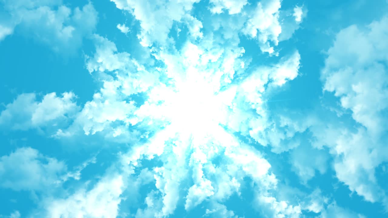 구름을 날아다니는 4k