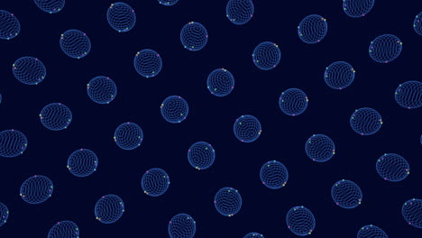 Symmetrical-floating-circles-create-stunning-pattern-on-dark-background