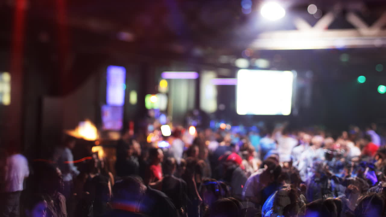 ajetreado club nocturno timelapse 06