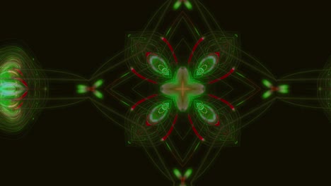 líneas geométricas vj bucle de movimiento