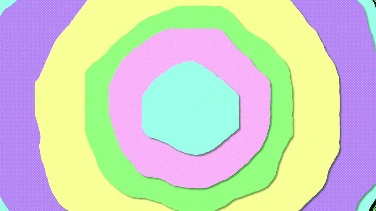 animación retro al estilo de los años 80