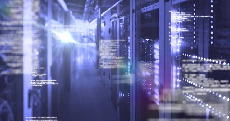 Digital Data Processing in a Modern Server Room