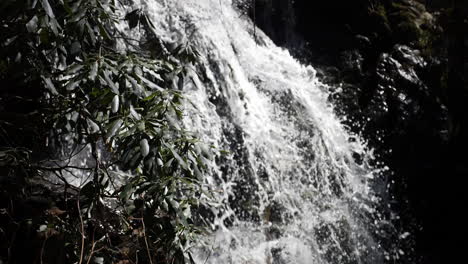 slow motion of mountain waterfall....180 frames per second