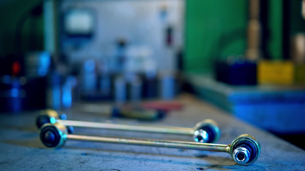 Detail for metal works. Processed metal parts for industry