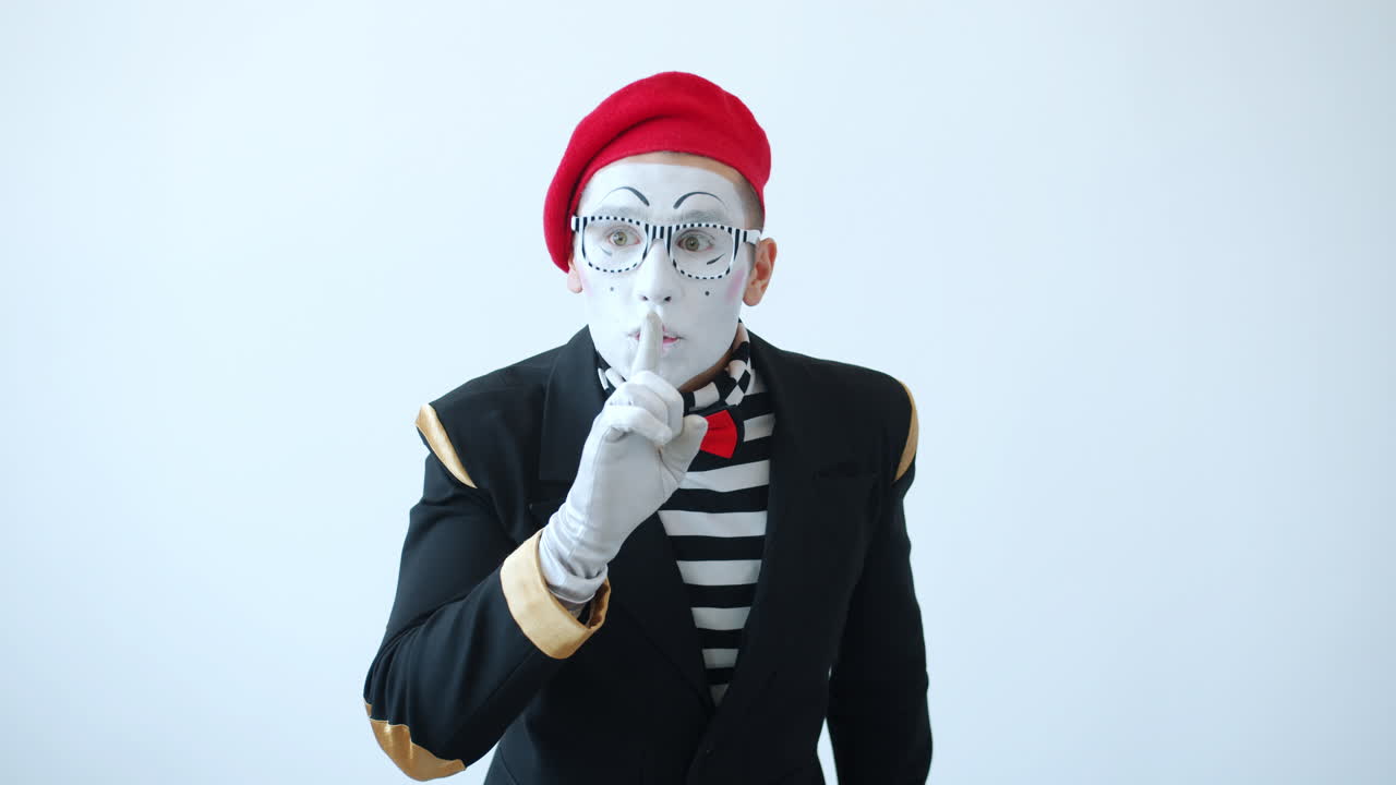 Mime Artist Performance