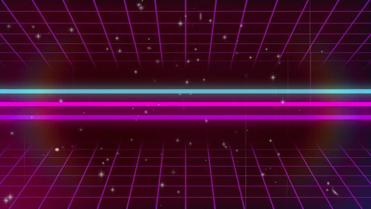 múltiples estrellas brillantes que se mueven sobre un fondo negro