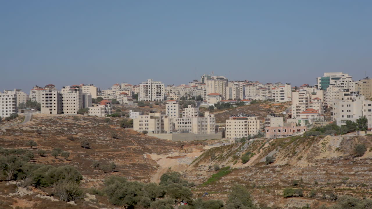 팔레스타인 라말라에서 새로운 건설