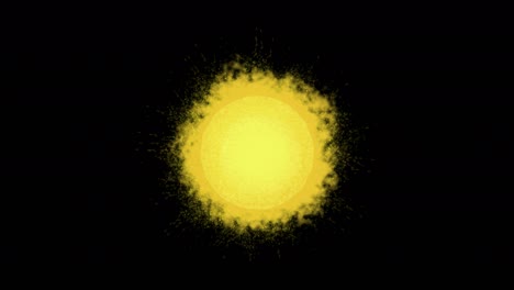 core. animation of the light effect