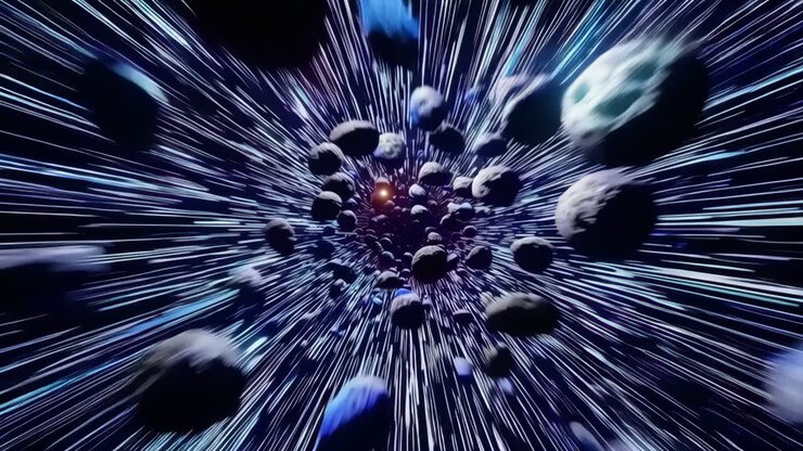 Hyperspace Asteroid Field