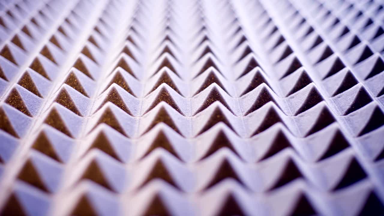 Acoustic foam panel background