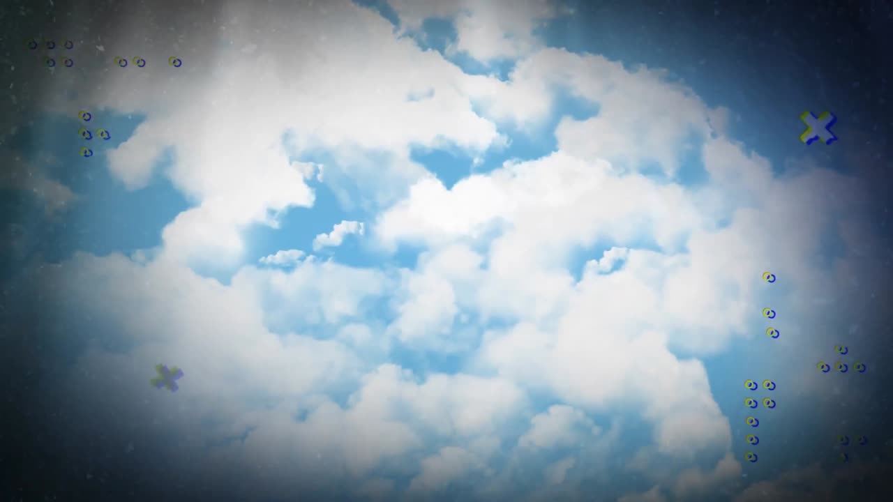 animación de marcadores y procesamiento de datos en nubes