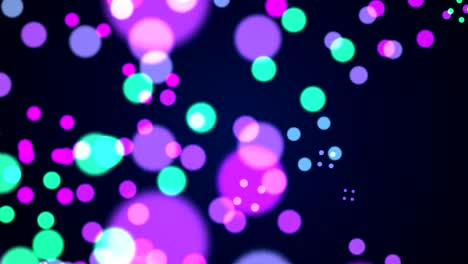 colourful particles abstract motion background