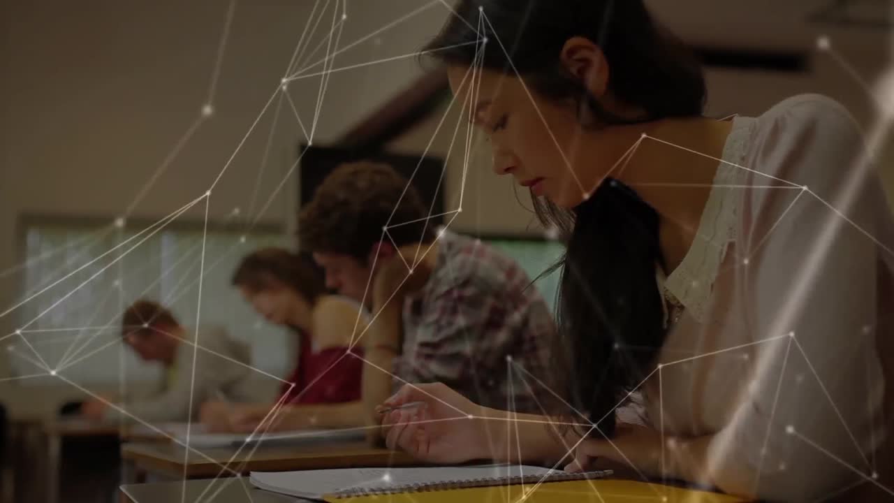 학생들의 학습에 대한 연결 네트워크의 활성화