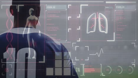 Animation-Der-Digitalen-Schnittstelle-Zur-Medizinischen-Datenverarbeitung-über-Rugbyspielern
