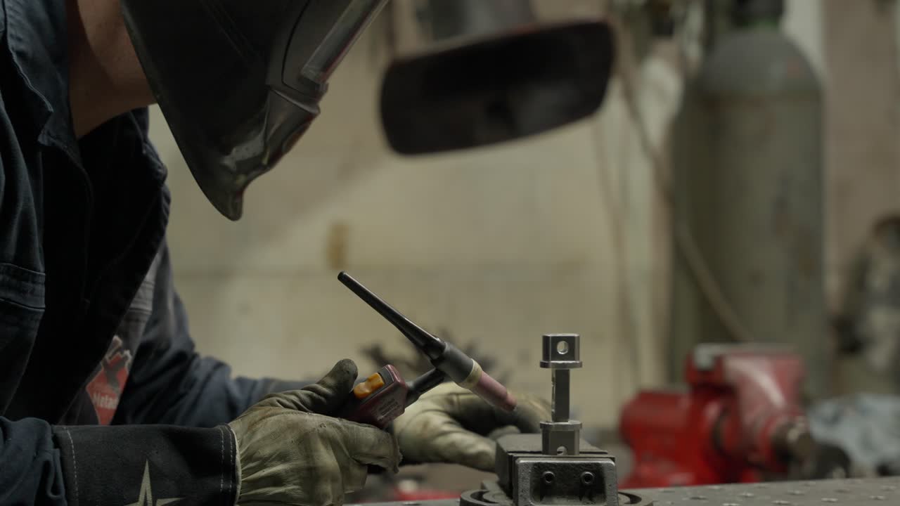 soldadura en un taller