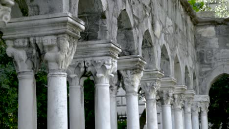 ancient columns and arches