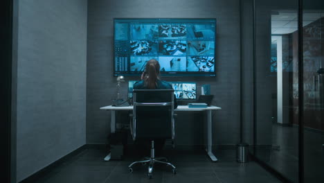 security monitoring room