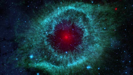 the helix nebula is a planetary nebula and was formed from the end of star's evolution