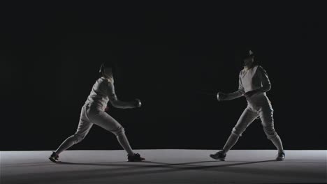 women fencing competition