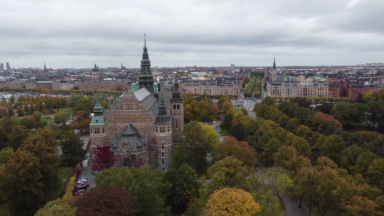es una vista aerea de la ciudad de estocolmo, suecia