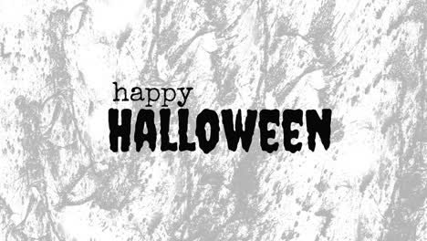 Digital-animation-of-happy-halloween-text-against-grunge-texture-on-grey-background