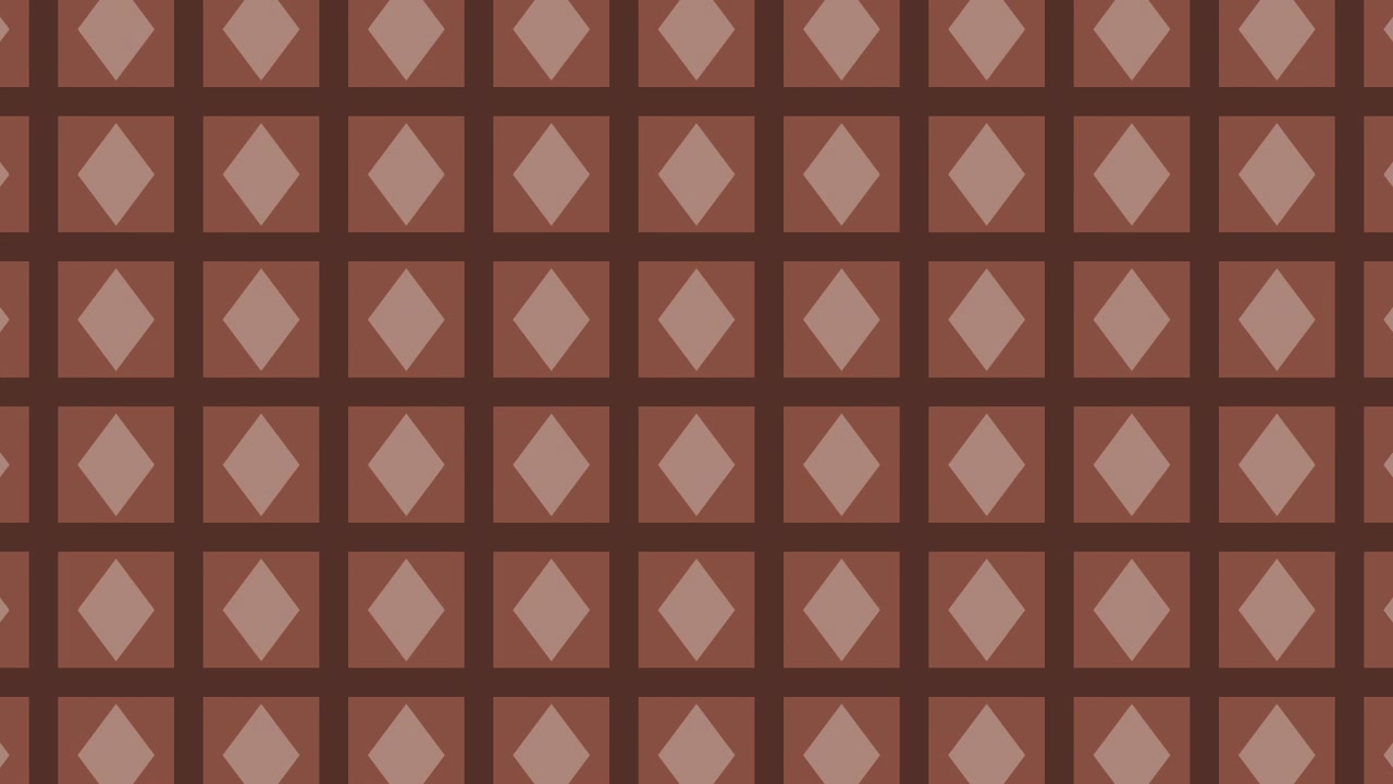 Brown Geometric Pattern