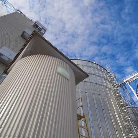agricultural silo. grain elevator for storage of agricultural crops