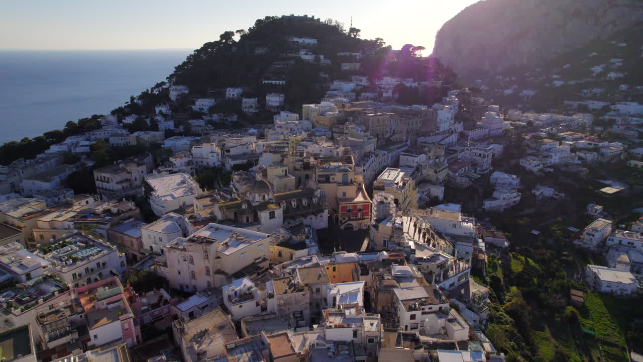isola di capri, en la región italiana de campania