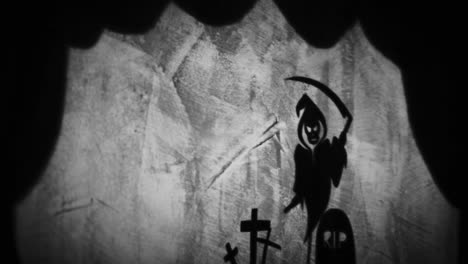 grim reaper shadow projection