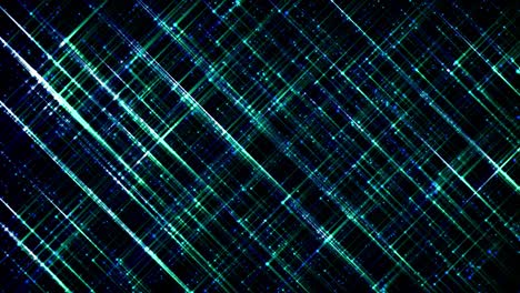 3d abstracto 4k fondo en bucle con luz de leds. chispas se deslizan entre los leds de punto, las partículas cubren todo el plano de todo el marco. flash correr en puntos. luma mate como canal alfa 1
