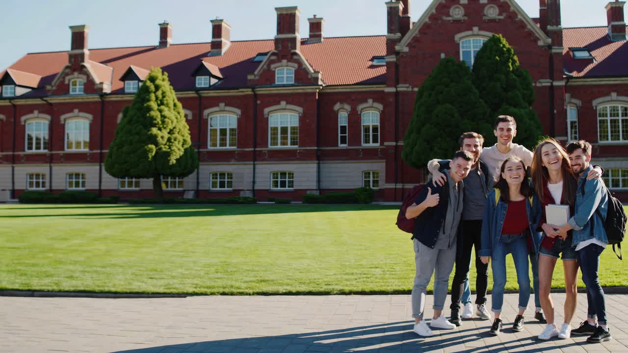 행복한 대학생들